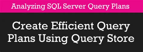 SQL Server Query Store 的图像结果