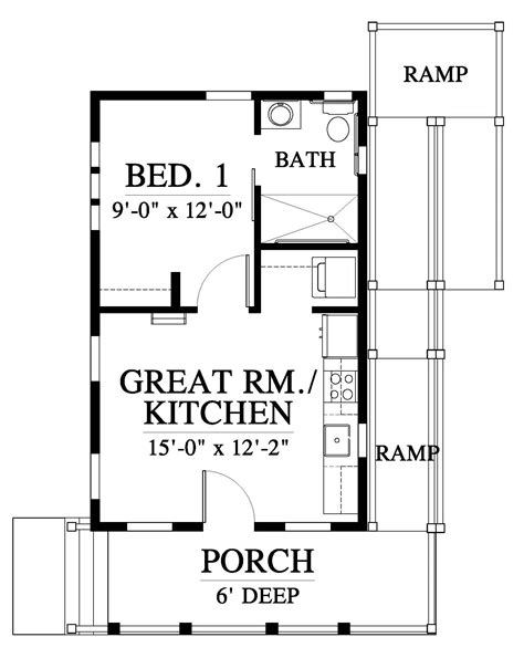 Wharf Street Cottage (18398D) – Allison Ramsey Architects | Tiny house ...