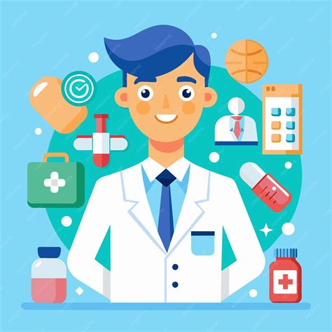 Premium Vector | Pharmaceutical Sales Rep Vector Illustration Flat Style Professional