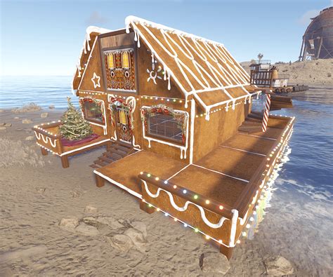 Gingerbread building skin preview - this will be a free temporary ...