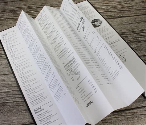 Bespoke Menu Covers — Allsopp Bookbinders