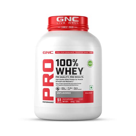 Buy 100% Pro Performance Whey Protein Powder Online | GNC India