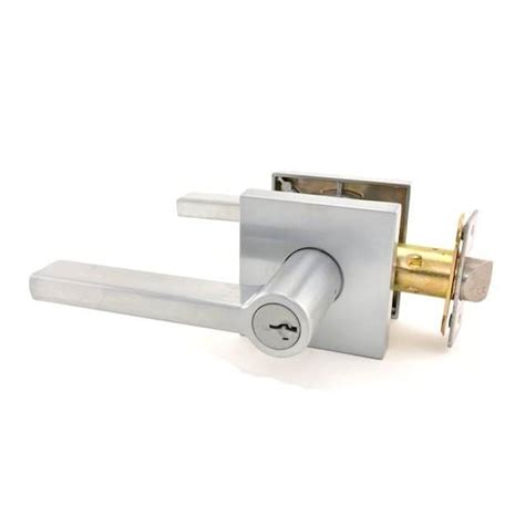 Kwikset Halifax Square Entry Door Lock SmartKey 740HFLSQT-26DS | Zoro
