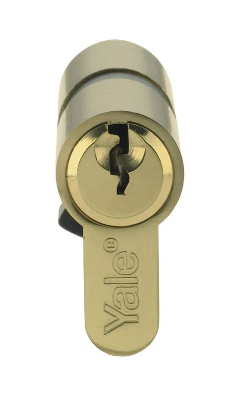 KM superior euro thumbturn cylinder in nickel, 70mm (30:10:30) | ASSA ABLOY