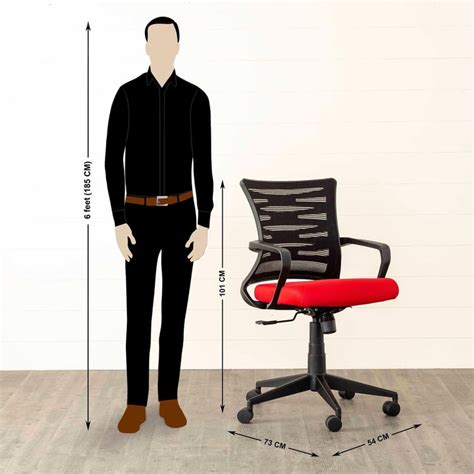 Buy Lewis Nxt Red Magnus Mesh Office Chair from Home Centre at just INR ...