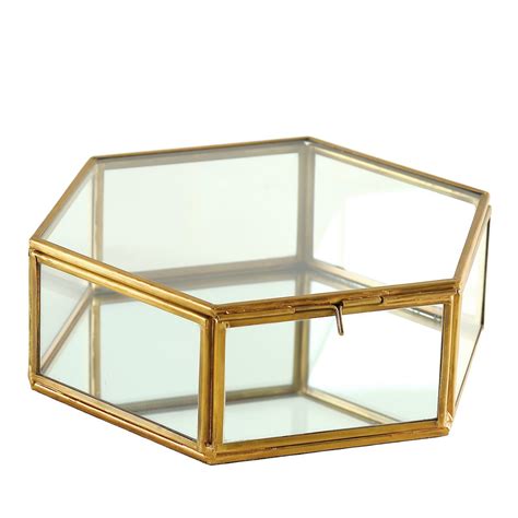 Hexagonal Jewellery Box | Geometric Elegance for Your Gems – Pinch of ...