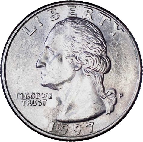 1997 Quarter Value: are "P", "D", "S" mint mark worth money?