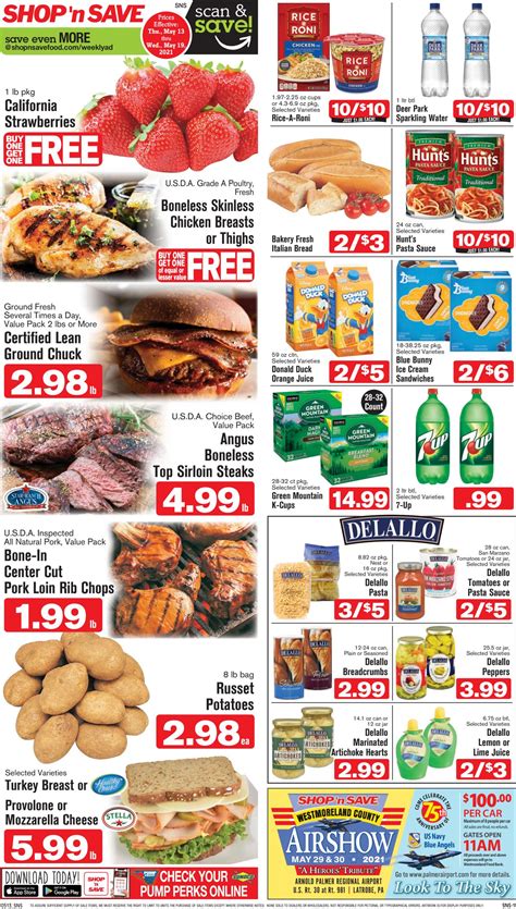 Shop ‘n Save Ad Circular - 05/13 - 05/19/2021 | Rabato
