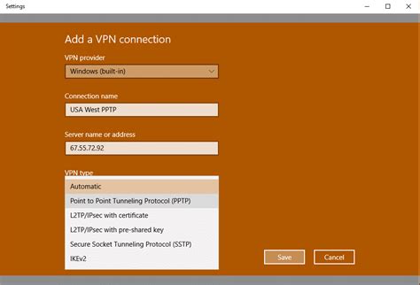 Windows 10 Add VPN Setup 的图像结果