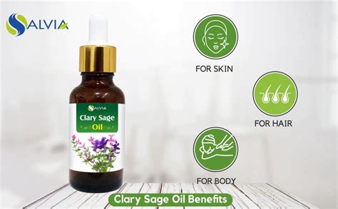 Clary Sage Oil 100% Natural Pure Carrier Oil – Shoprythm