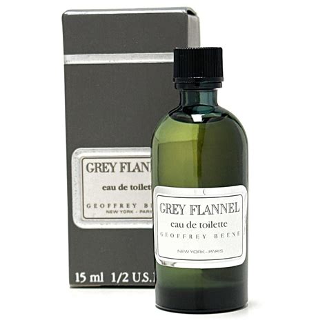 Vintage Grey Flannel by Geoffrey Beene .5 oz mini Travel Cologne Splash ...