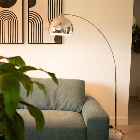 Large Arched Floor Lamps Dume Large Arched Floor Lamp | Shoppe Amber