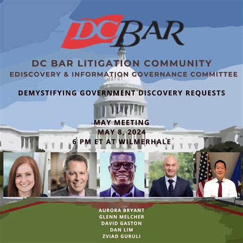 DC Bar Litigation Community eDiscovery and Information Governance ...