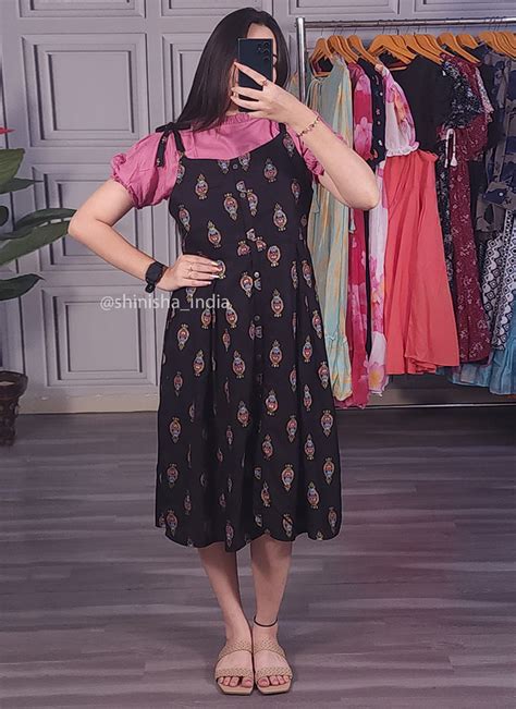 Buy Floral Printed One Piece/Indo Western Dress For Womens – Shinisha
