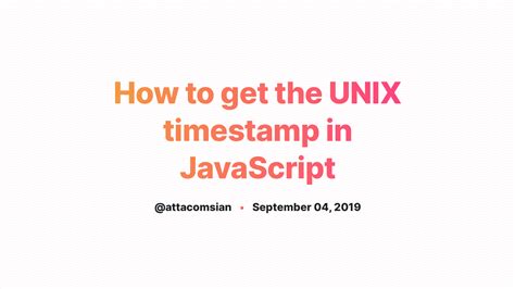 Image result for How to Use Unix Timestamp in vs Code
