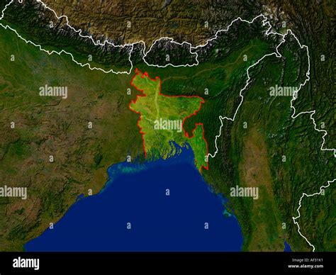 Map of bangladesh hi-res stock photography and images - Alamy
