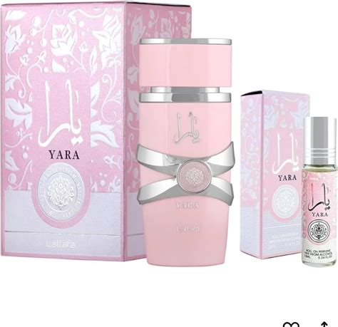 Amazon.com : Lattafa Yara 2-piece Fragrance Bundle for Women (3.4 Oz ...
