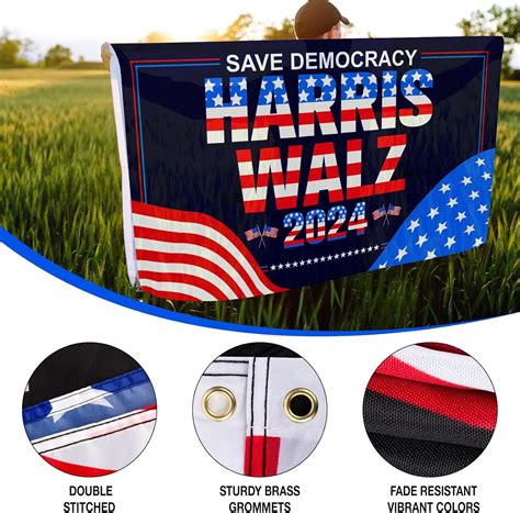 TAKEN Kamala Harris Waltz 2024 Flag, 3x5 Ft Kamala India | Ubuy