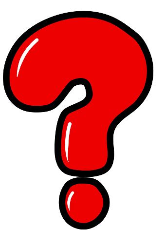 Image result for Red Question Mark Cartoon