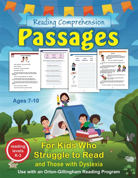Buy Reading Comprehension Passages for Kids Who Struggle to Read and ...