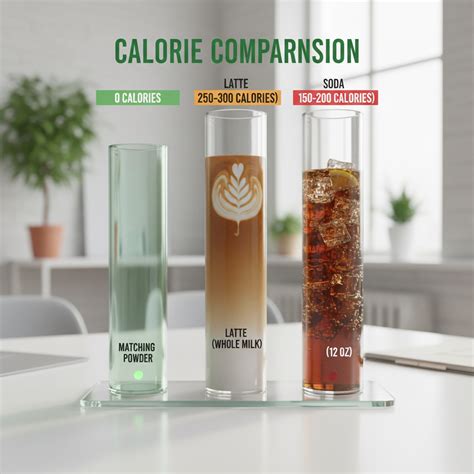 How Many Calories Are In A Matcha Latte Compared To Coffee