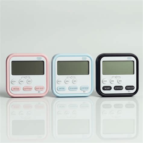 ELNEOR™ Precision Digital Kitchen Timer - Magnetic Rotary Countdown ...