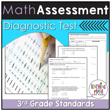 Image result for 3rd Grade Math Test