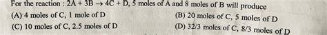 Please solve this basic stoichiometry - Brainly.in