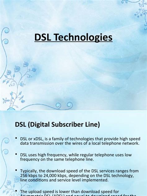 DSL Technology 的图像结果
