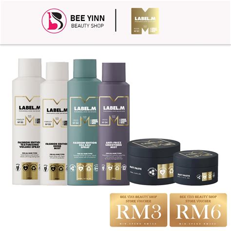 NEW PACKING!! Label.M Styling - Sea Salt Spray 200ml / Hairspray 300ml ...