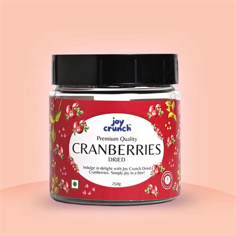 Dried Cranberries – Joy Crunch