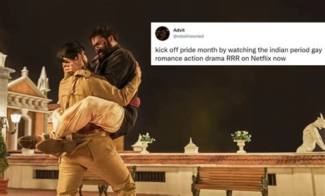'RRR': Western Audience Is Convinced That SS Rajamouli's Movie Is A Gay ...