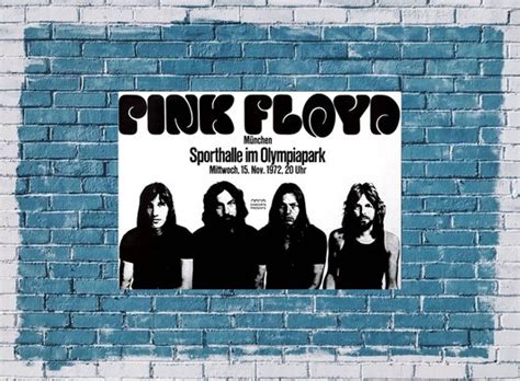 Pink Floyd, Live In Germany, MUC, 1972, Reprint from the 90s, Konzert ...