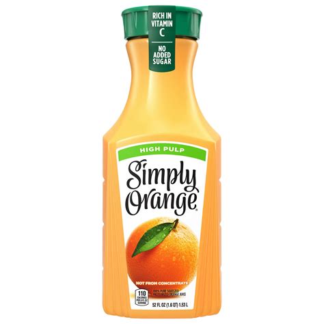 Simply Orange Juice, High Pulp