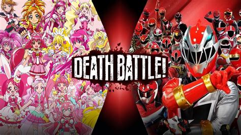 All Pink Precures (Pretty Cure) vs All Red Rangers (Power Rangers) : r/DeathBattleMatchups