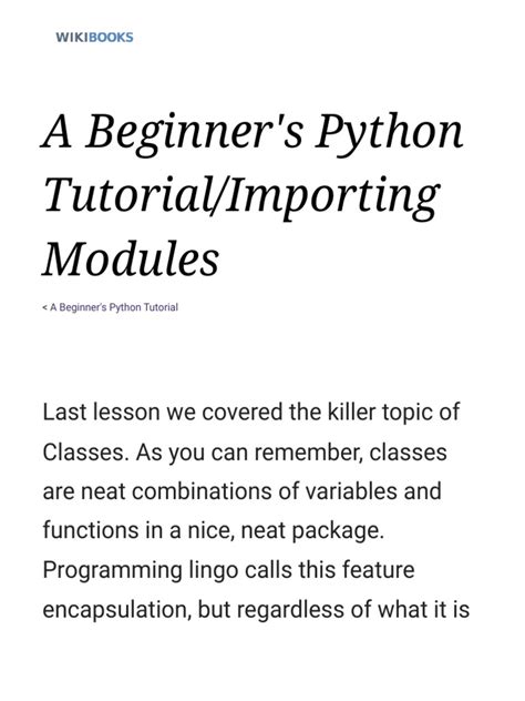 Image result for Python Tutorial for Beginners Modules