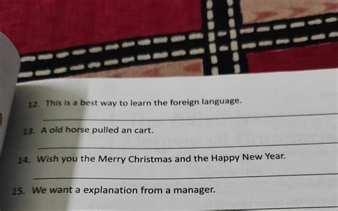 Rewrite the following sentences after necessary corrections: - Brainly.in