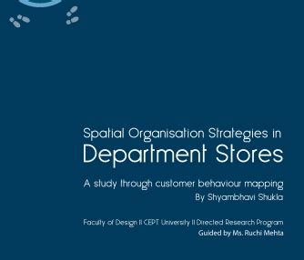 Spatial organisation strategies in department stores | CEPT - Portfolio