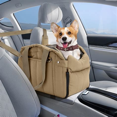 Amazon.com : Center Console Dog Car Seat, 2024 Dog Booster Car Seat ...