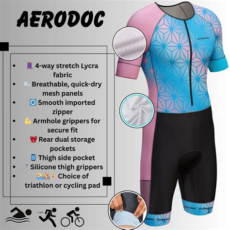 Blue Pink Tri Suit – Premium Triathlon Gear for Running, Cycling, and ...