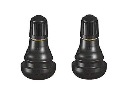 Rubber Tire Valve 100 Pieces Tubeless Tire valves Stem TR 412 (Rubber ...