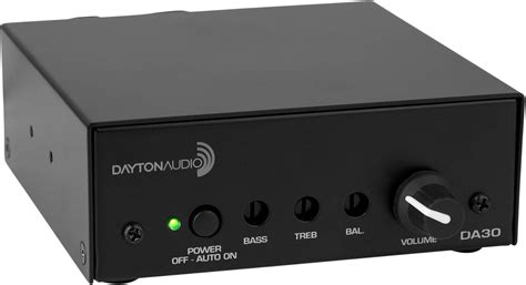 Buy Dayton Audio DA30 2 x 15W Class D Bridgeable Mini Amplifier Online ...