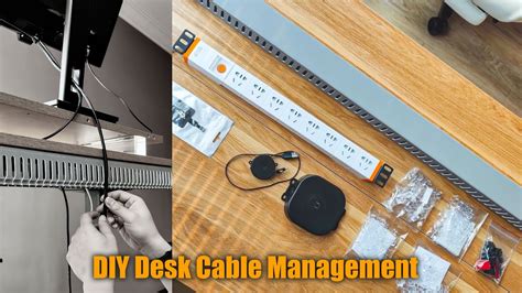 Image result for DIY Desktop Computer Cable Management