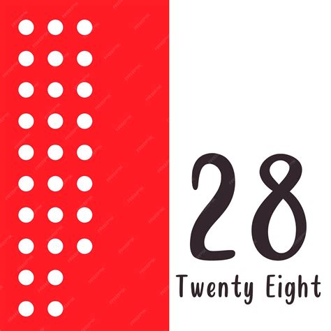 Premium Vector | 28 Twenty Eight Number Wizards Unite Preschool ...