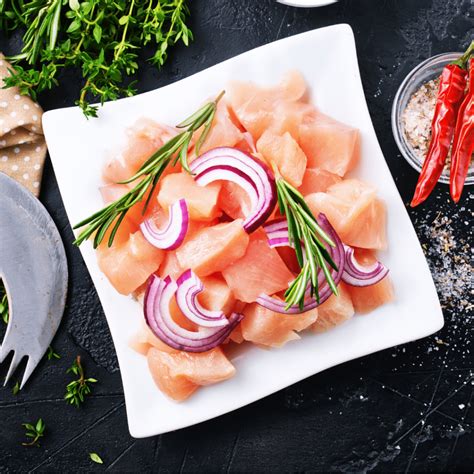 Diced Chicken Breast (1kg) - Meat Online