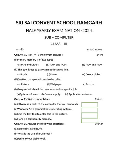 Image result for Computer Class 3rd