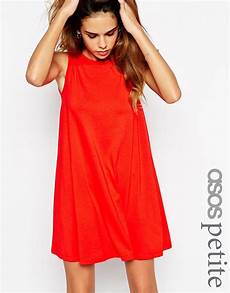 swing dresses lyst asos sleeveless swing dress in swing dresses lyst asos sleeveless swing dress in