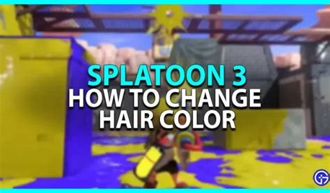 Splatoon 3: Cómo cambiar el color del cabello - 4pmtech (Spain)