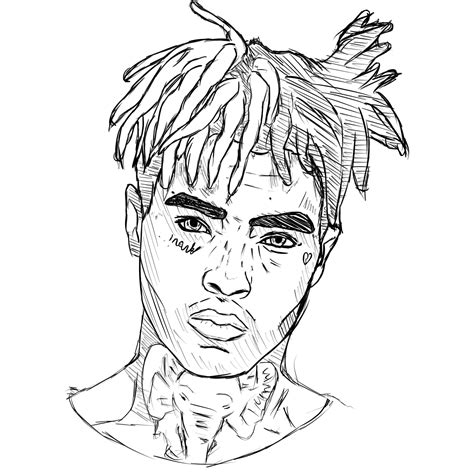 How To Draw Xxxtentacion Easy