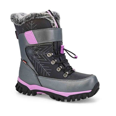 SoftMoc Girls' Mia Waterproof Winter Boot - | SoftMoc.com